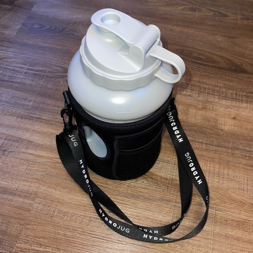 Gray HydroJug and Sleeve